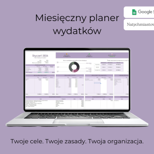 Planer Budżetu liliowy